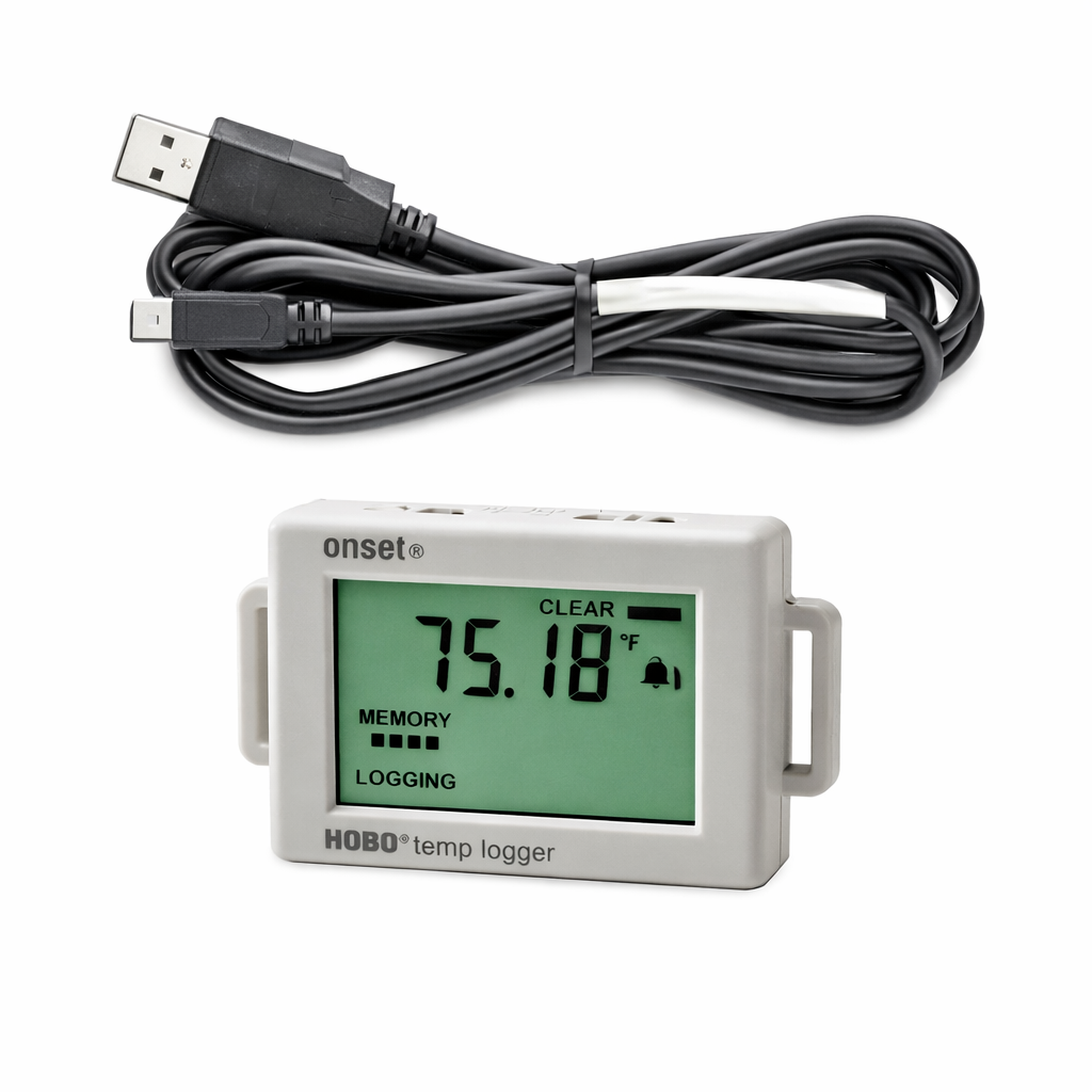 Data logger de temperatura UX100-001, -20 a 70°C, Onset - 2