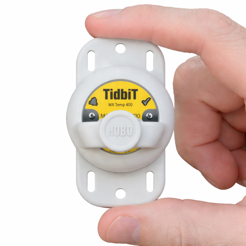 Registrador de temperatura resistente al agua Bluetooth MX2203, TidbiT 400 pies, -20 a 70 °C, Onset - 1