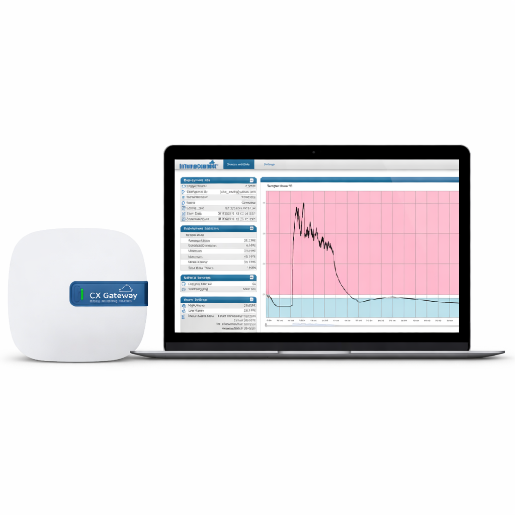 Data logger de datos de temperatura Intemp botella de 30 ml CX402-T430, -40 a 100 °C, Onset - 1