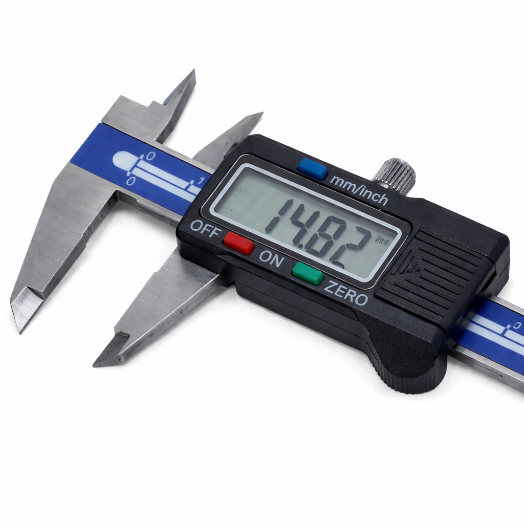 Mini calibrador digital 114-004-11, 0 a 100 mm o 0 a 4 pulg, ACCUD - 3