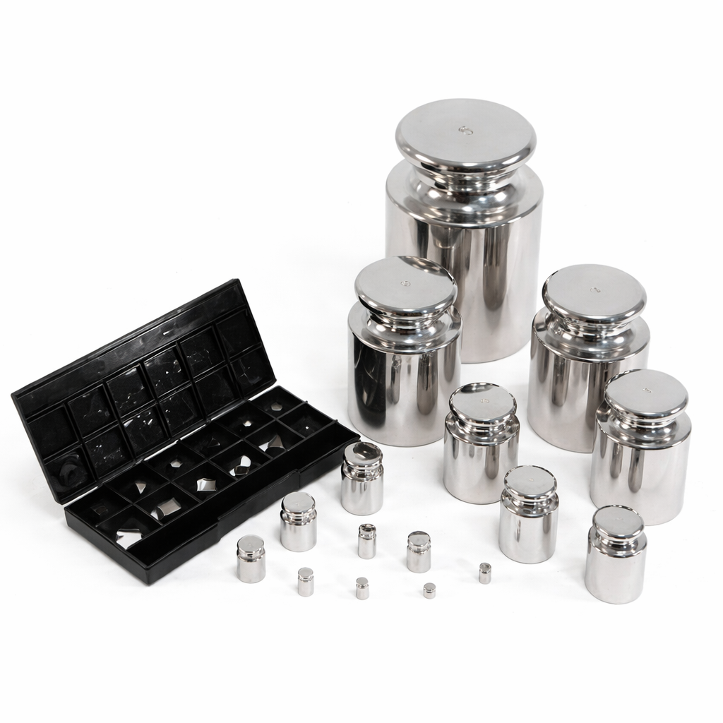 Set de pesas para calibración clase E1 profesional, de 1 mg hasta 20 Kg, SumiMet - 2