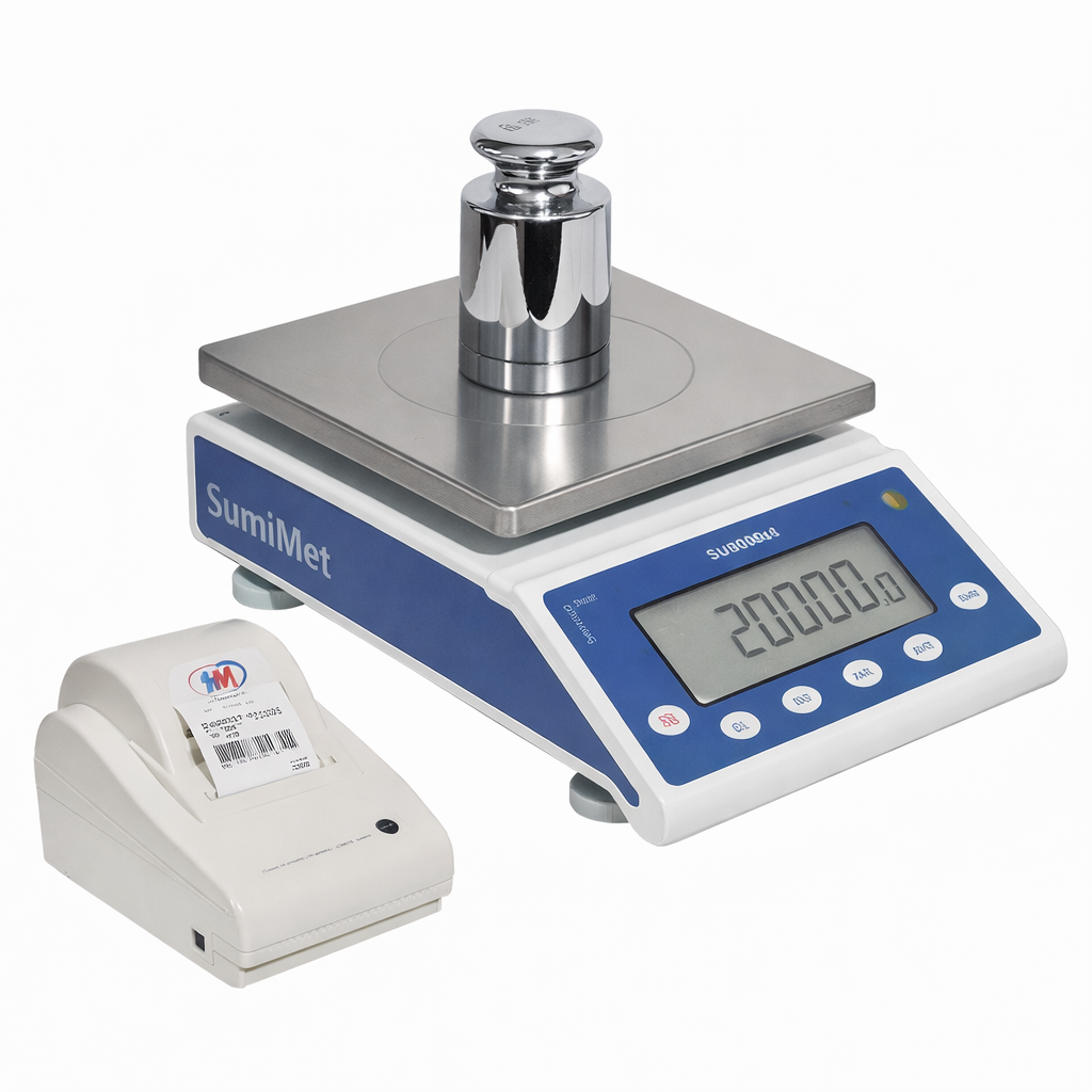 Balanza electrónica de precisión SM/2000/2G, 2000 gr/ 0.01 gr, SumiMet  - 4