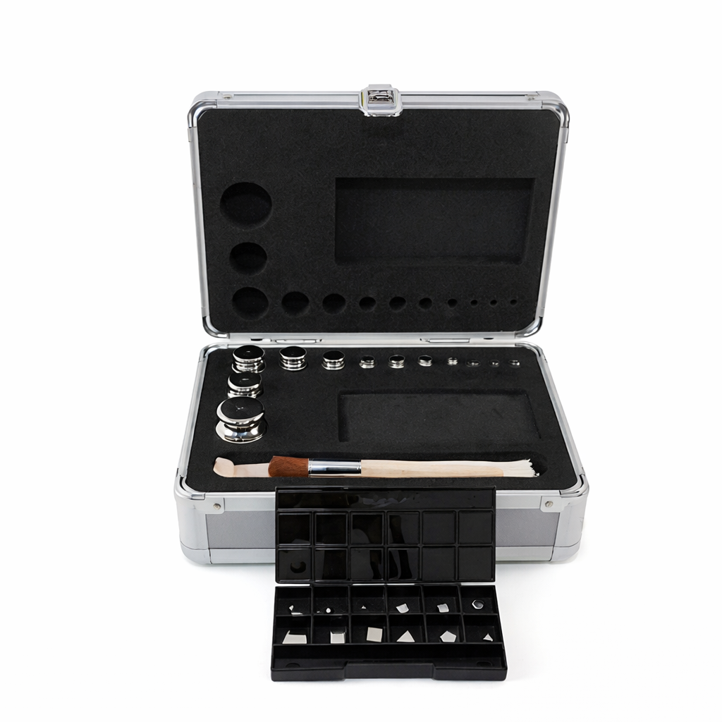 Set de pesas para calibración clase Profesional E2, 1 mg hasta 20 Kg, SumiMet - 2