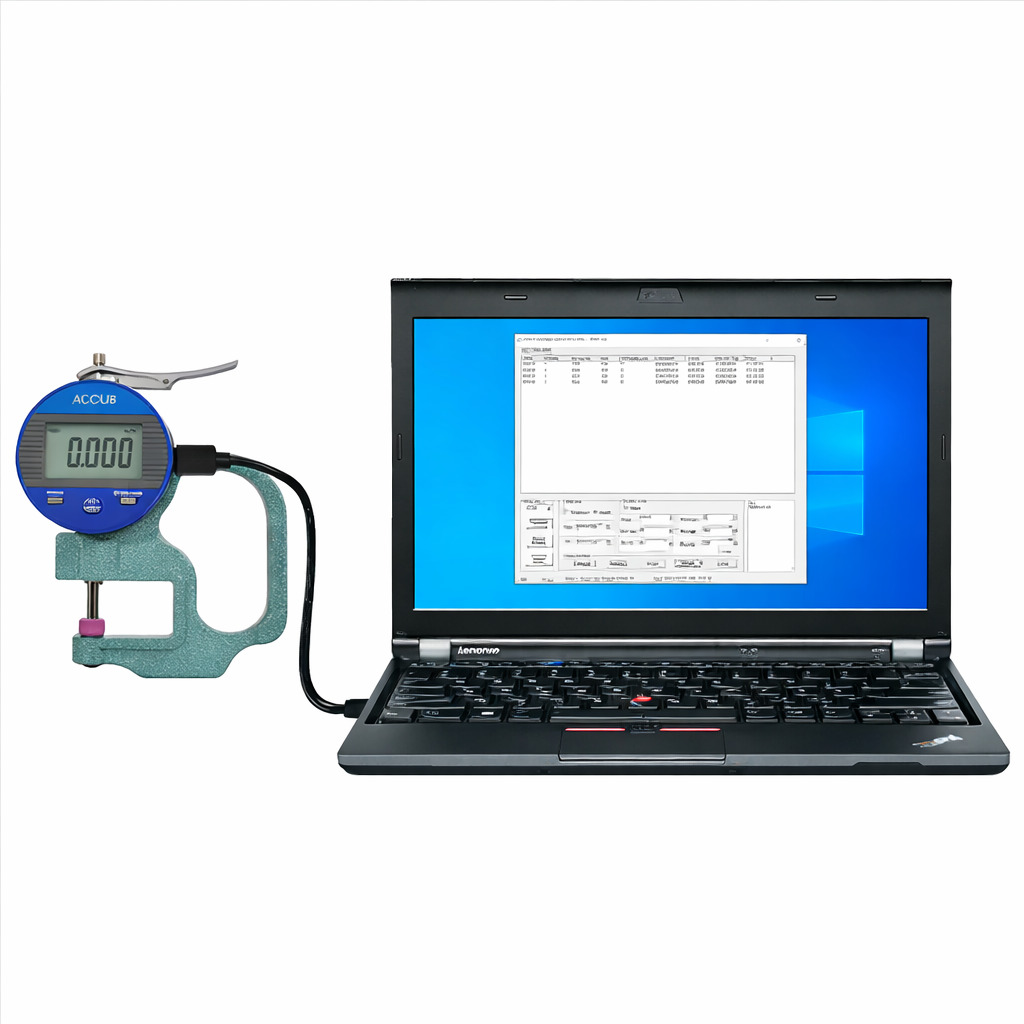 Medidor de espesores digital Serie 441, 0 a 10 mm/0 a 0.4 pulg, ACCUD - 3