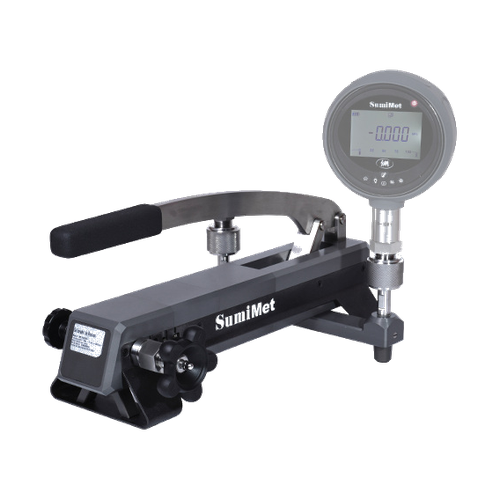 Bomba de presión para calibración de manómetros SMP-142320A1, de -14 a 2,320 psi, SumiMet - 2