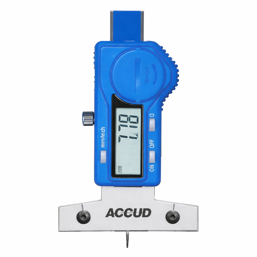 Medidor de profundidad 176-001-11, 0 a 25 mm o 0 a 1 pulg, ACCUD