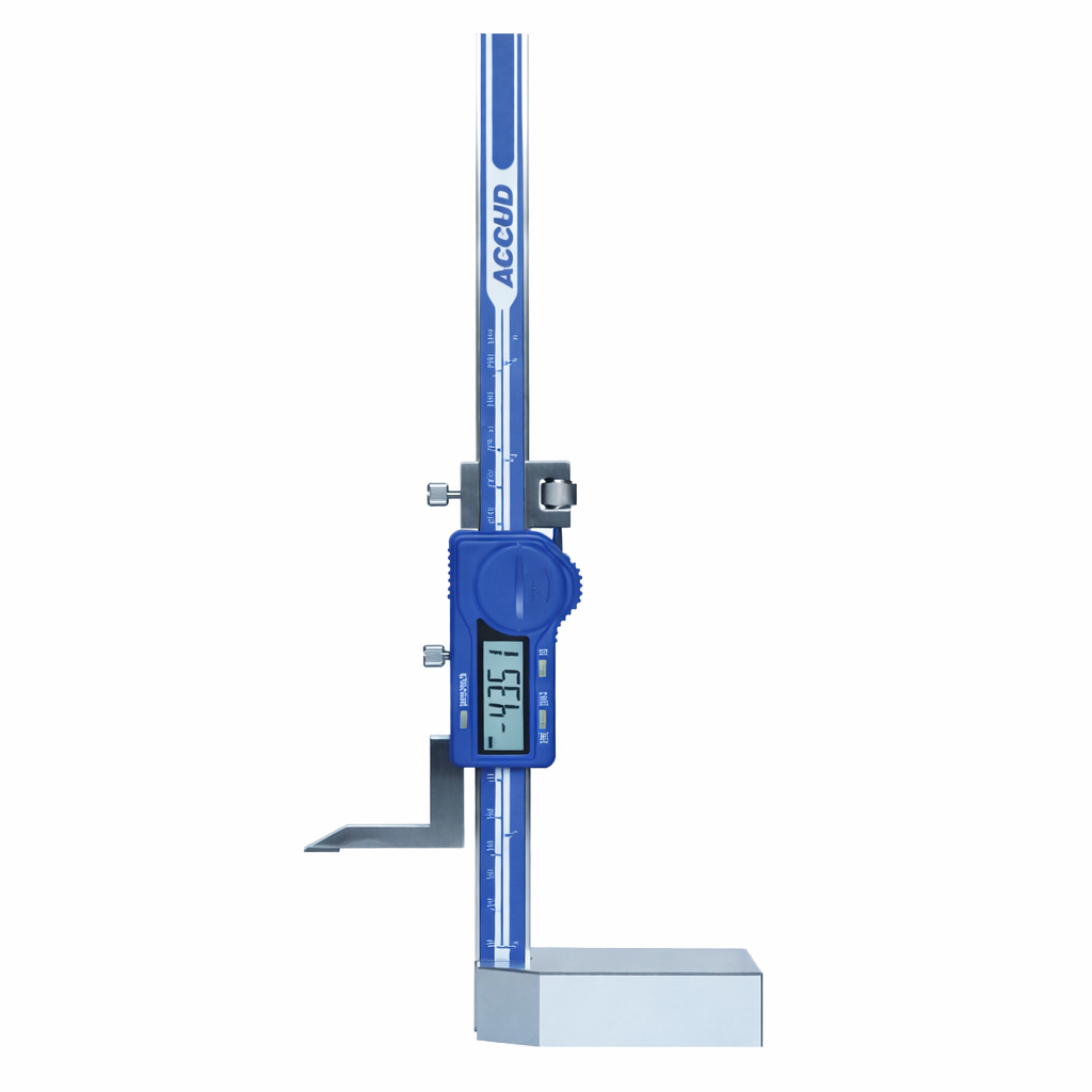 Medidor de alturas digital Serie 183, 150 a 250 mm / 6 a 10 pulg, ACCUD