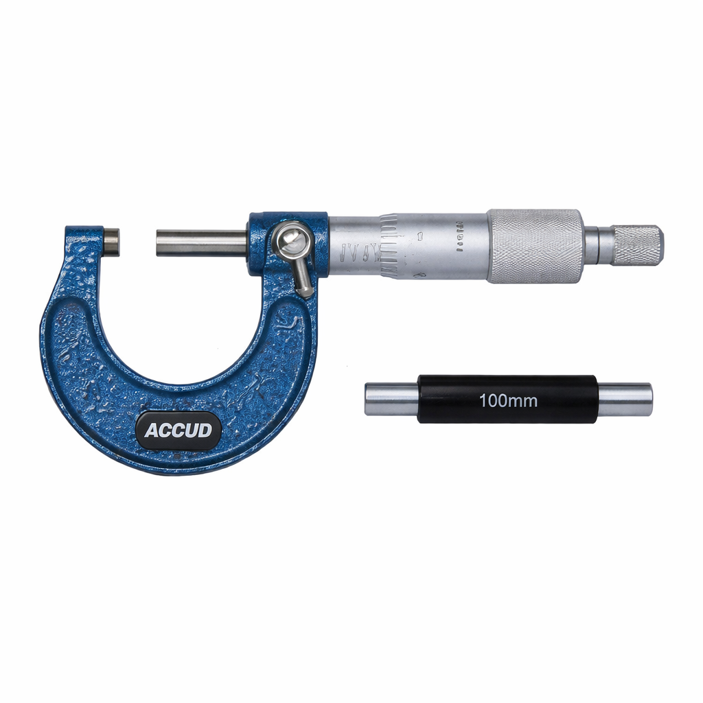 Micrómetro de exterior Serie 324, 1 a 12 pulg, ACCUD