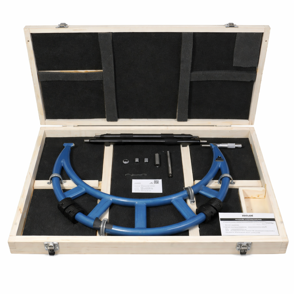 Micrómetro de exterior con anvil de extensión Serie 329, 300 a 1000 mm, ACCUD - 3