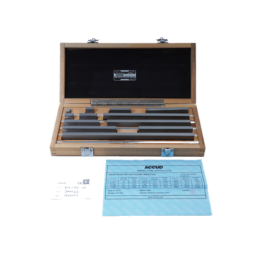 Set de bloques patrón para inspección de calibradores Serie 517B,10 a 291.8 mm, ACCUD - 2