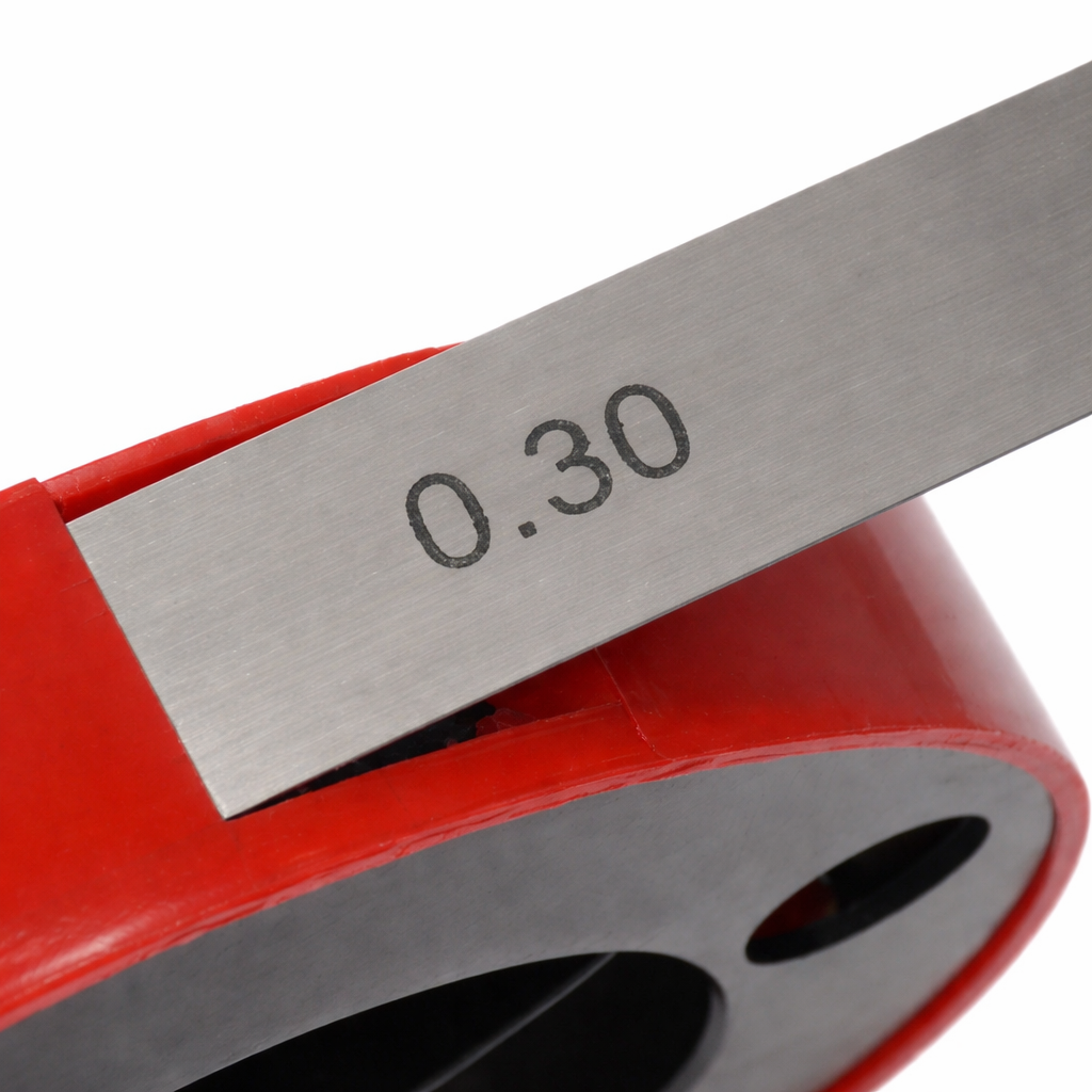 Calibrador de espesores en rollo de 5 metros Serie 916, de 0.02 a 1.0 mm, ACCUD - 1