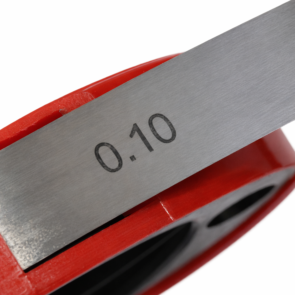 Calibrador de espesores en rollo de 5 metros Serie 916, de 0.02 a 1.0 mm, ACCUD - 2