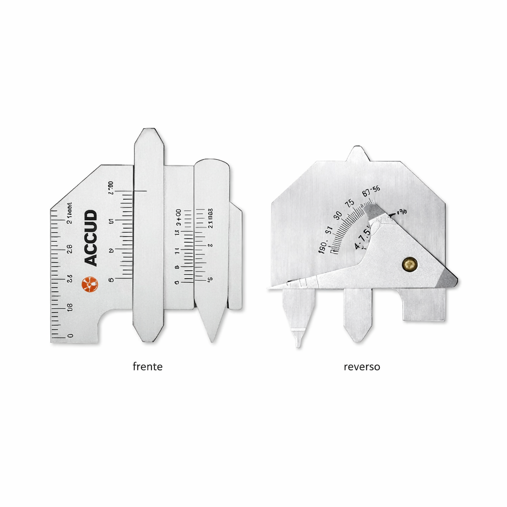 Calibrador de soldadura Serie 973, 0 a 40 mm, ACCUD