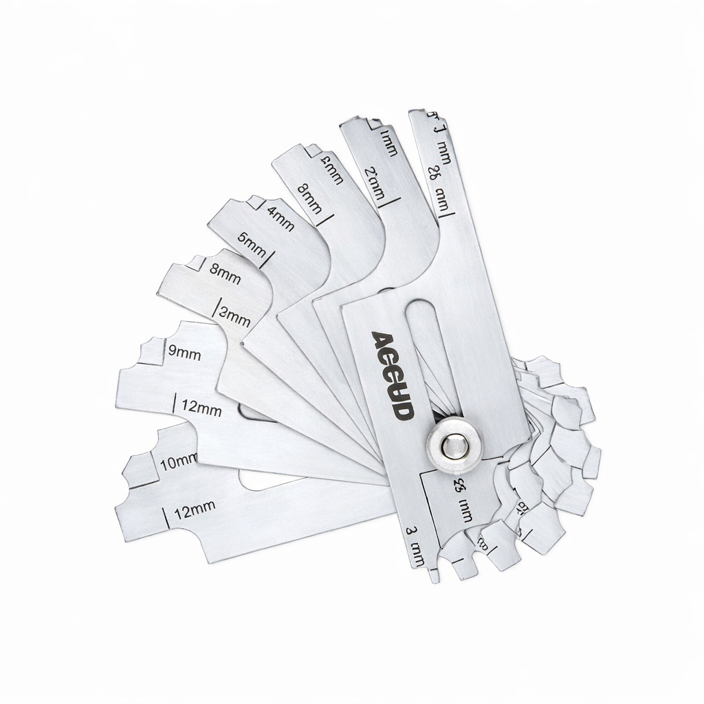 Calibrador para filete de soldadura Serie 977, 3 a 25 mm ó 1/8" a 1", ACCUD