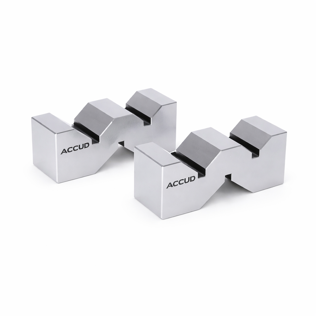 Juego de bloques en V Serie 632, 3 a 100 mm, ACCUD