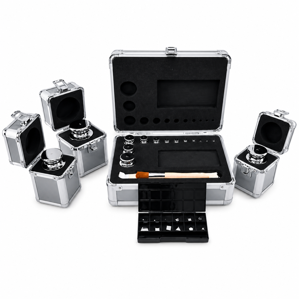 Set de pesas patrón clase F1 Estándar, 1 mg hasta 20 Kg, SumiMet - 2