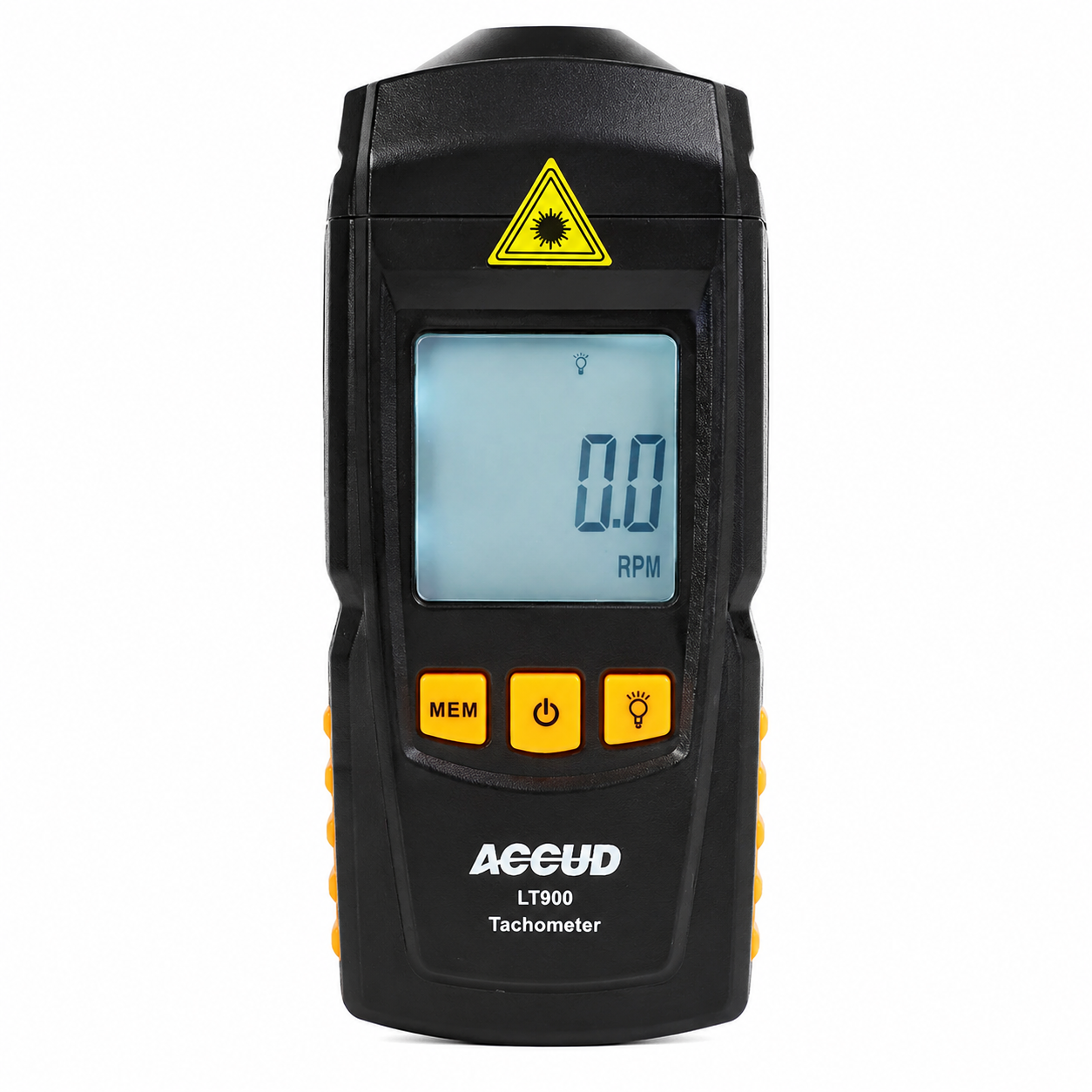 Tacómetro láser sin contacto LT900, 2.5 a 99999 rpm, ACCUD - 2