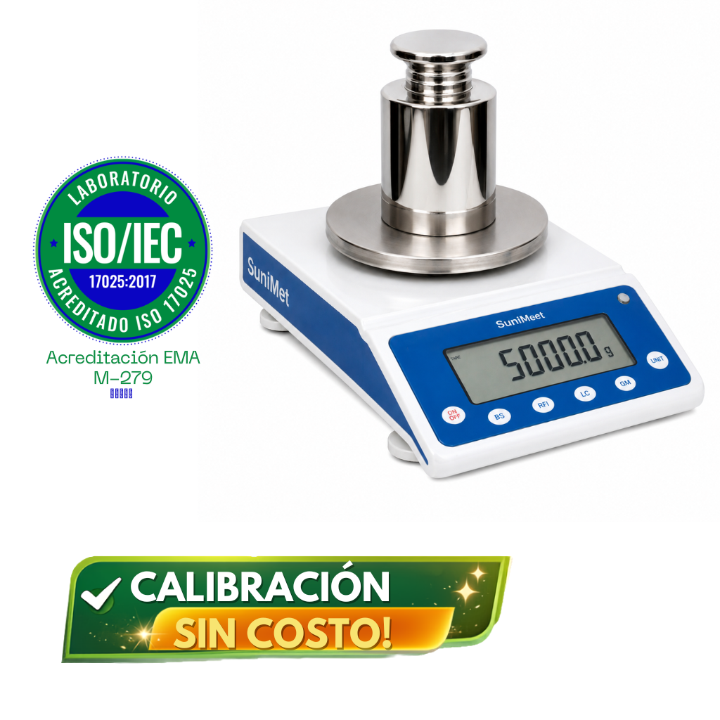 Balanza para laboratorio SM/5000/2G, 0 a 5000 g, 0.01 g, SumiMet