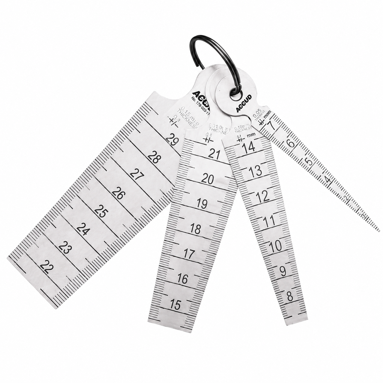Juego de calibres cónicos Serie 962, 1 a 29 mm, ACCUD