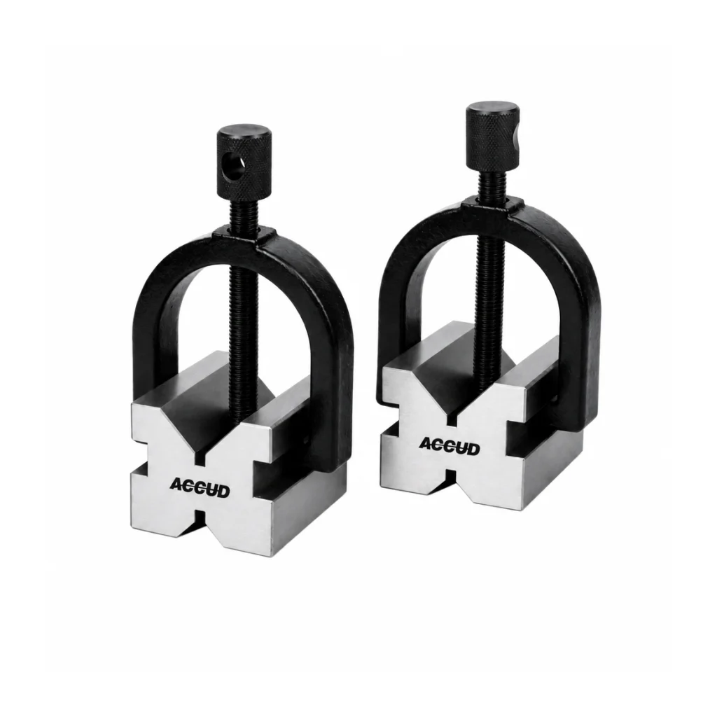 Juego de bloques en V Serie 636, 5 a 90 mm, ACCUD
